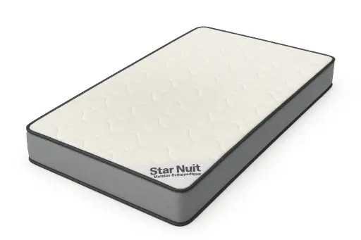 [STARNUIT90-NEW] Matelas Mousse Orthopédique Corail 90x190x17 D25