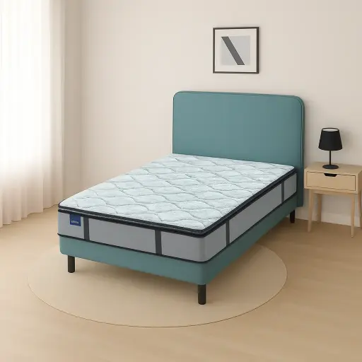 Pack Lagonya : Sommier tapissier Maylo + matelas Mangrove 140x200