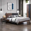 LIT 160X200 MARRON GRIS - Oslo