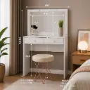 Coiffeuse Blanche Dalila 
