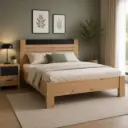 Lit Maelia Blanc Noir - 160x200